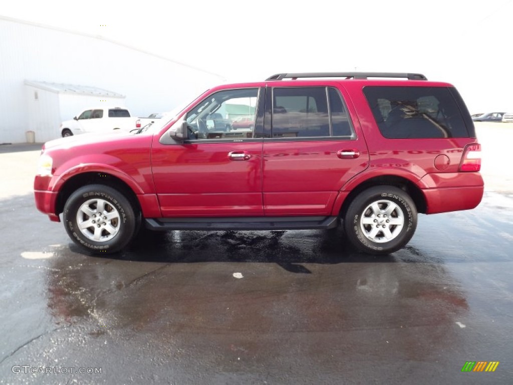 Sangria Red Metallic 2009 Ford Expedition XLT 4x4 Exterior Photo #52723143
