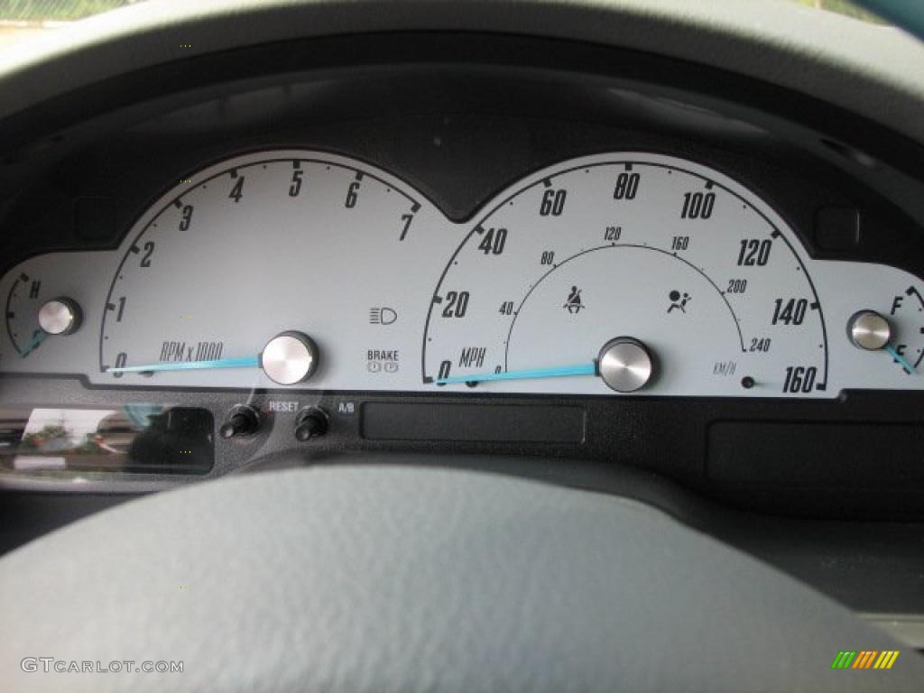 2002 Ford Thunderbird Premium Roadster Gauges Photo #52726164