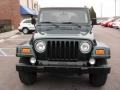 2001 Forest Green Jeep Wrangler Sahara 4x4  photo #3