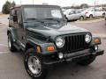 2001 Forest Green Jeep Wrangler Sahara 4x4  photo #4