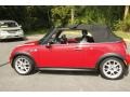 2006 Chili Red Mini Cooper S Convertible  photo #10