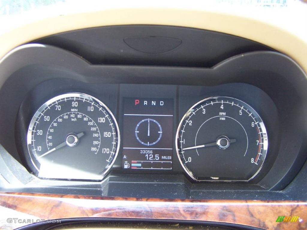 2009 Jaguar XK XK8 Pearlescent Diamond Edition Convertible Gauges Photo #52727820