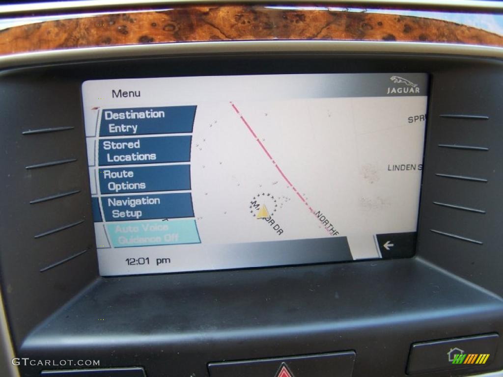 2009 Jaguar XK XK8 Pearlescent Diamond Edition Convertible Navigation Photos