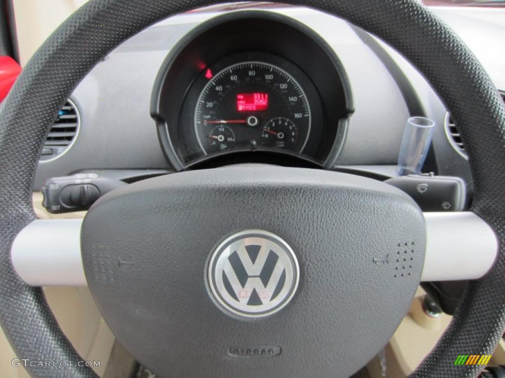 2008 Volkswagen New Beetle S Convertible Steering Wheel Photos
