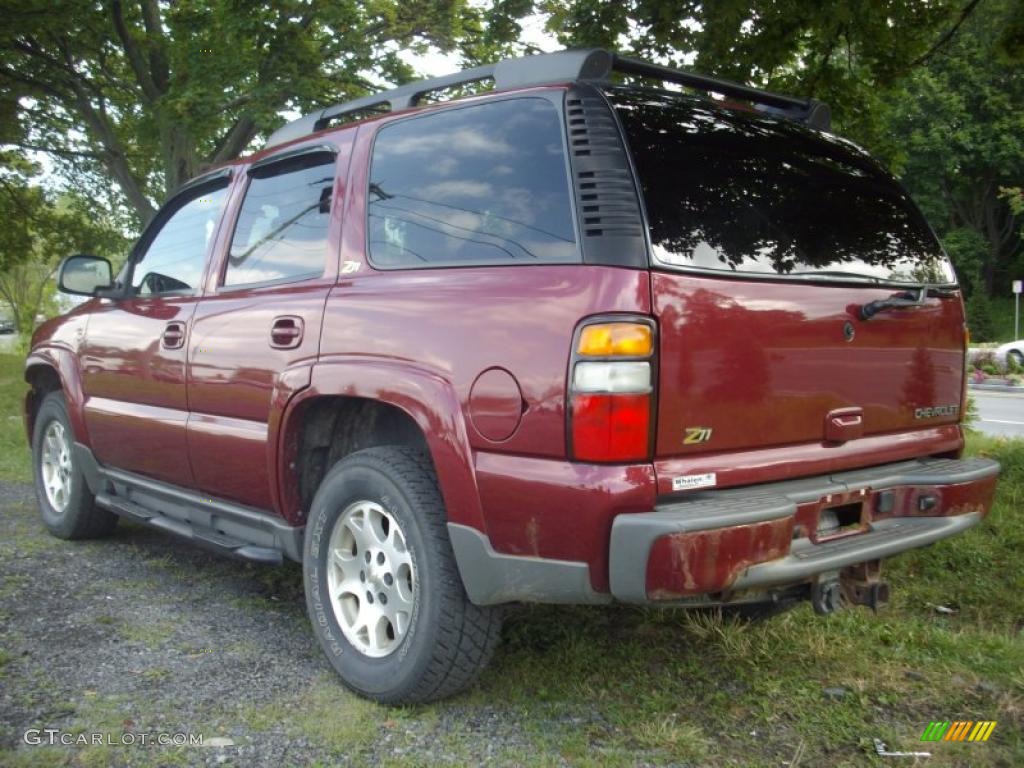 2004 Tahoe Z71 4x4 - Sport Red Metallic / Gray/Dark Charcoal photo #3