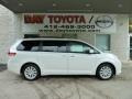 2011 Blizzard White Pearl Toyota Sienna Limited AWD  photo #1