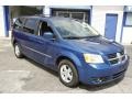 2010 Deep Water Blue Pearl Coat Dodge Grand Caravan SXT  photo #3