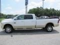 2011 Bright White Dodge Ram 2500 HD Laramie Longhorn Crew Cab 4x4  photo #4