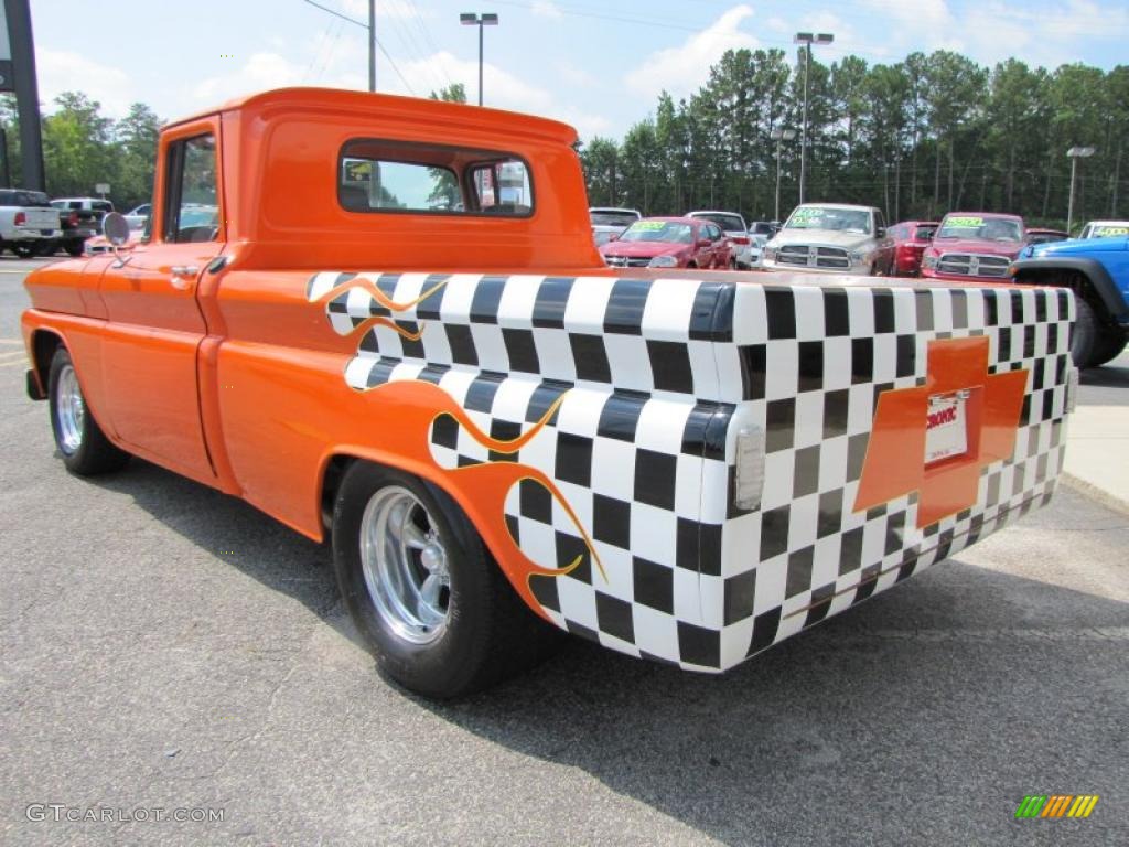 Custom Orange 1963 Chevrolet C/K C10 Pro Street Truck Exterior Photo #52730412