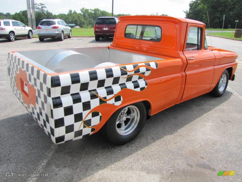 Custom Orange 1963 Chevrolet C/K C10 Pro Street Truck Exterior Photo #52730440