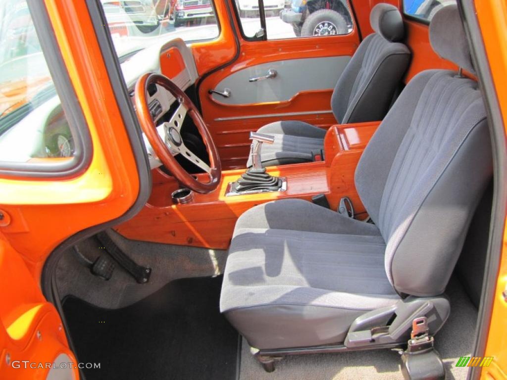 1963 Custom Orange Chevrolet C K C10 Pro Street Truck