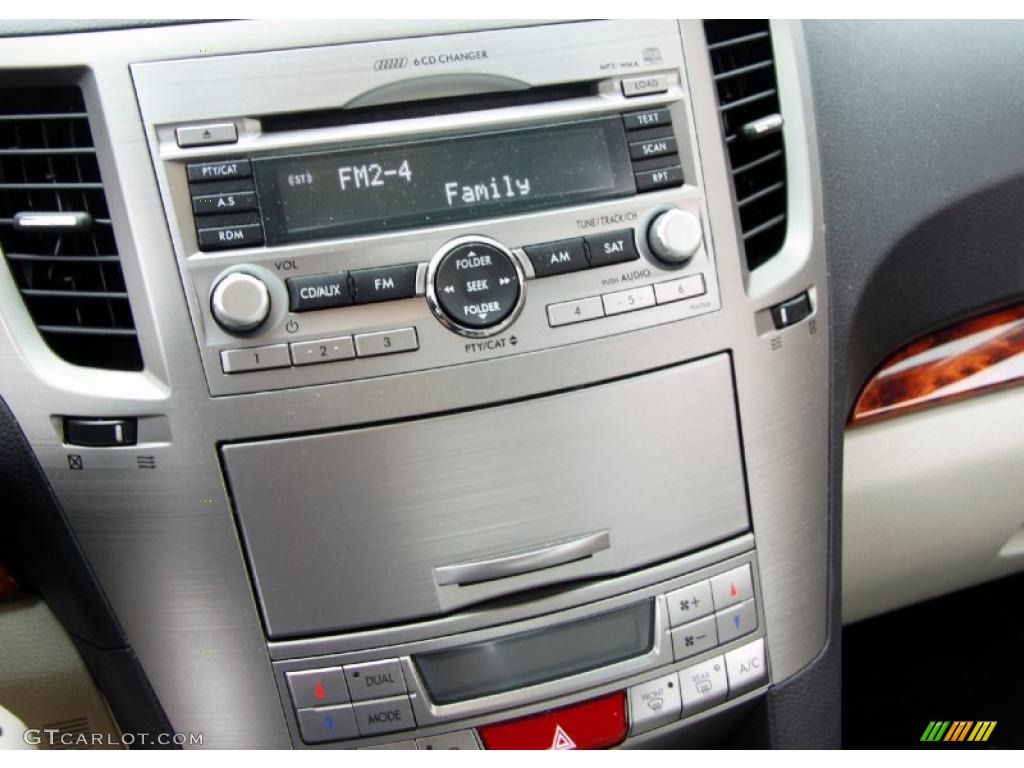 2010 Subaru Legacy 3.6R Limited Sedan Controls Photo #52731956