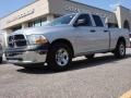 2010 Bright Silver Metallic Dodge Ram 1500 ST Quad Cab  photo #2