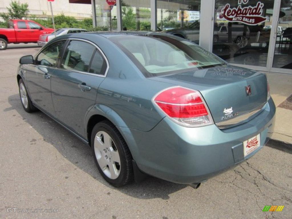 2009 Aura XE - Silver Moss / Tan photo #3