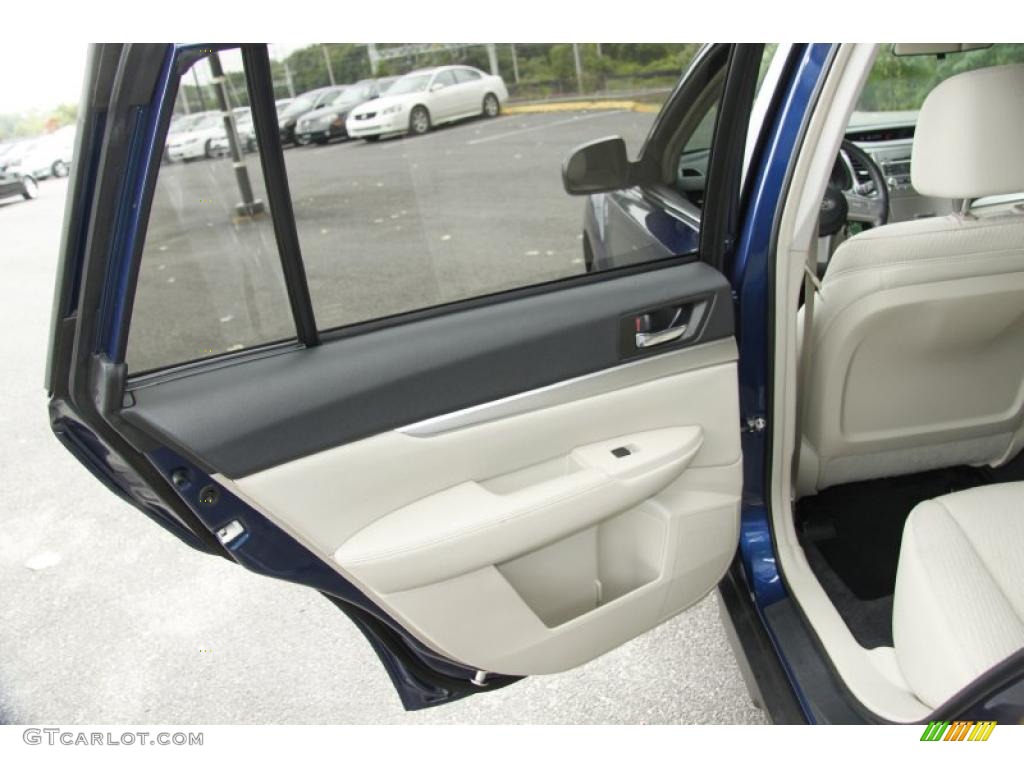2010 Subaru Outback 2.5i Premium Wagon Warm Ivory Door Panel Photo #52733680