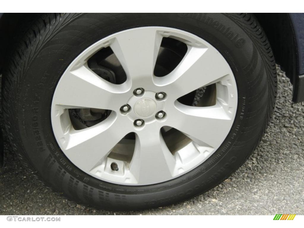 2010 Subaru Outback 2.5i Premium Wagon Wheel Photo #52733744