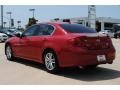 2011 Vibrant Red Infiniti G 37 Journey Sedan  photo #7