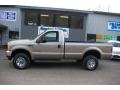 Arizona Beige Metallic - F350 Super Duty XLT Regular Cab 4x4 Photo No. 2