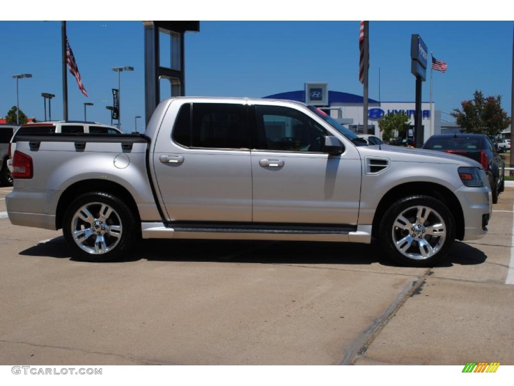 Silver Birch Metallic 2008 Ford Explorer Sport Trac Adrenalin Exterior Photo #52737468