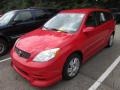 2004 Radiant Red Toyota Matrix XR  photo #3