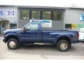 Dark Blue Pearl Metallic - F350 Super Duty XL Regular Cab 4x4 Dually Photo No. 2