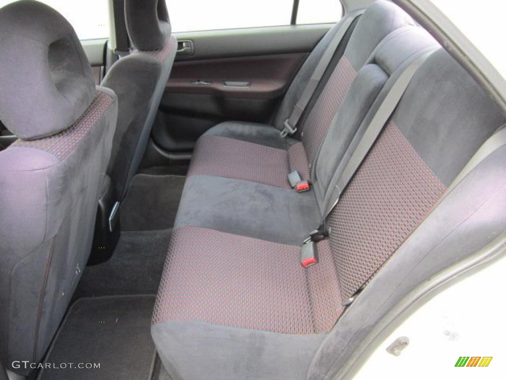 2004 Mitsubishi Lancer RALLIART Interior Color Photos