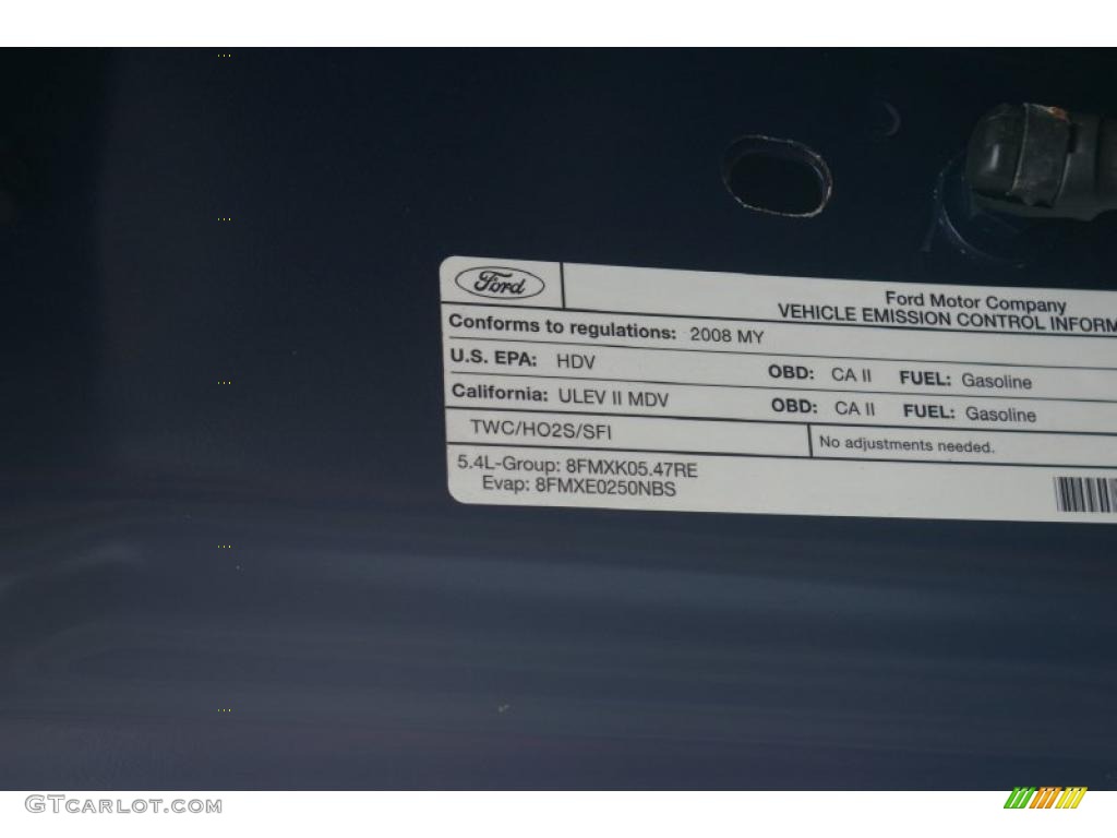 2008 Ford F350 Super Duty XL Regular Cab 4x4 Dually Info Tag Photos