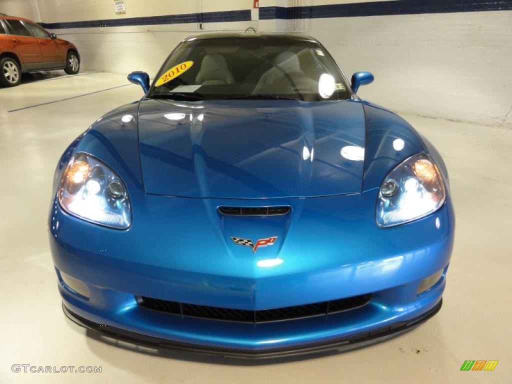 Jetstream Blue Metallic 2010 Chevrolet Corvette Grand Sport Coupe Exterior Photo #52739124