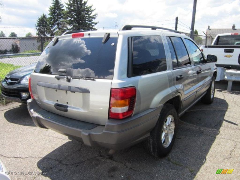 2003 Grand Cherokee Laredo 4x4 - Light Pewter Metallic / Dark Slate Gray photo #2