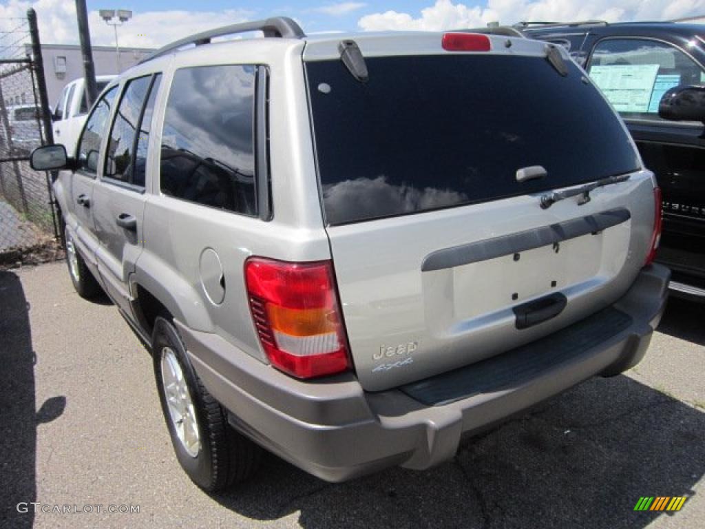 2003 Grand Cherokee Laredo 4x4 - Light Pewter Metallic / Dark Slate Gray photo #3
