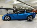 Jetstream Blue Metallic 2010 Chevrolet Corvette Grand Sport Coupe Exterior