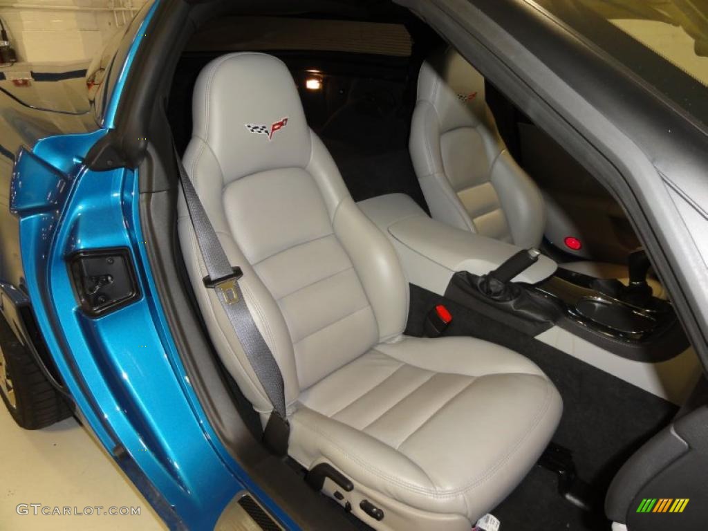 2010 Corvette Grand Sport Coupe - Jetstream Blue Metallic / Titanium Gray photo #22
