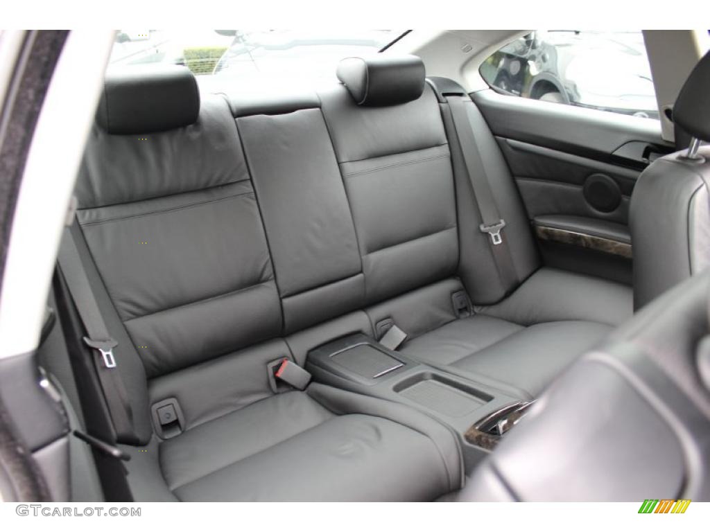 2008 3 Series 328xi Coupe - Titanium Silver Metallic / Black photo #24
