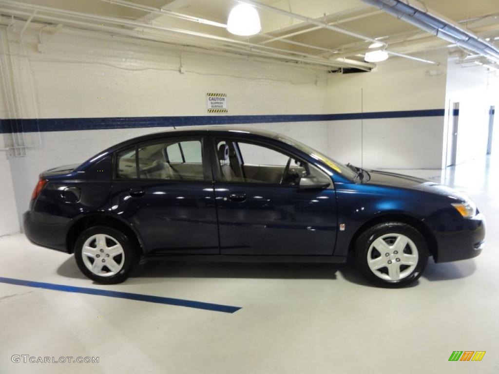 2007 ION 2 Sedan - Deep Blue / Tan photo #7