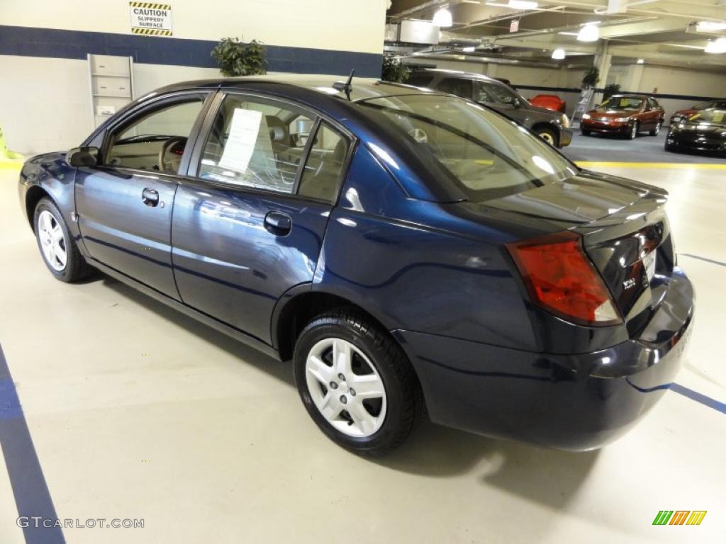 2007 ION 2 Sedan - Deep Blue / Tan photo #10