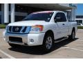 Blizzard White 2010 Nissan Titan XE King Cab