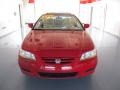 2002 San Marino Red Honda Accord EX V6 Coupe  photo #6