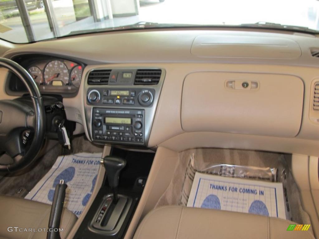 2002 Accord EX V6 Coupe - San Marino Red / Ivory photo #9