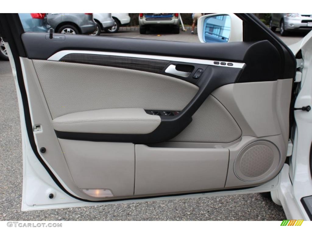 2008 TL 3.2 - White Diamond Pearl / Taupe photo #9