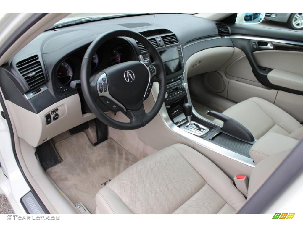 2008 TL 3.2 - White Diamond Pearl / Taupe photo #10