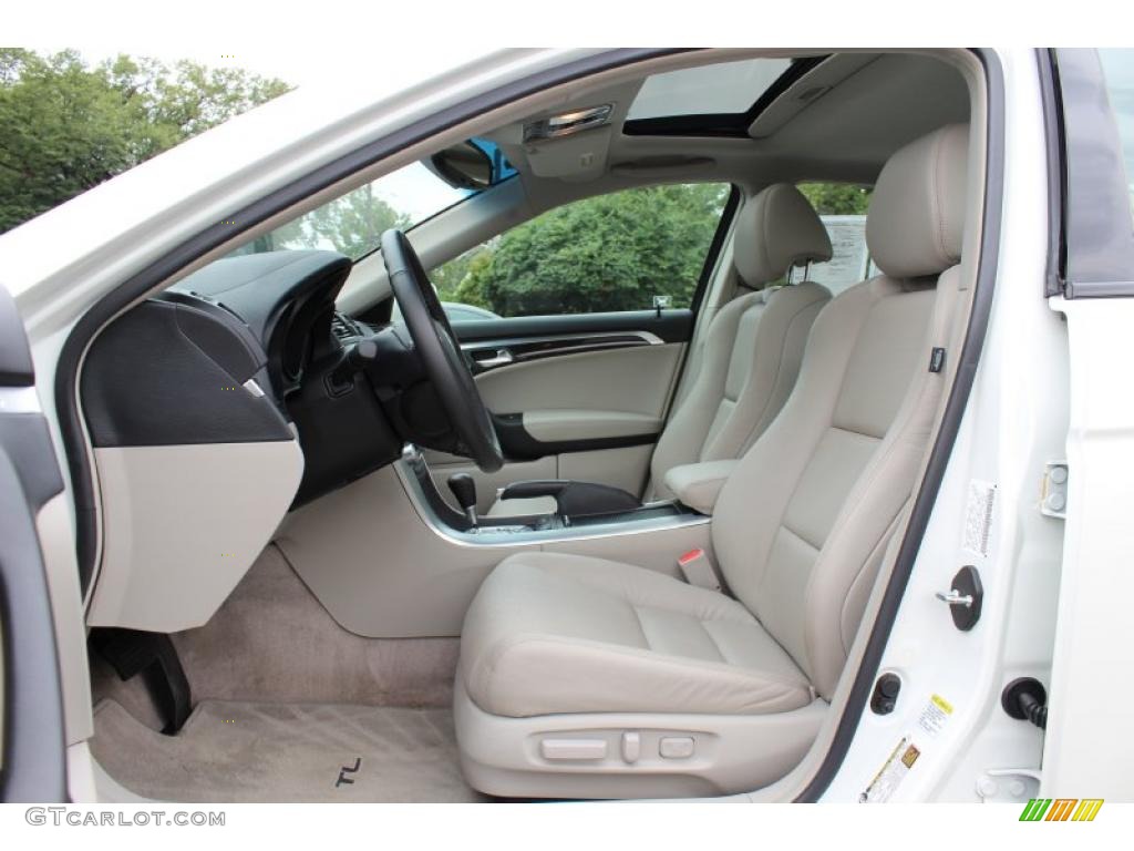 2008 TL 3.2 - White Diamond Pearl / Taupe photo #11