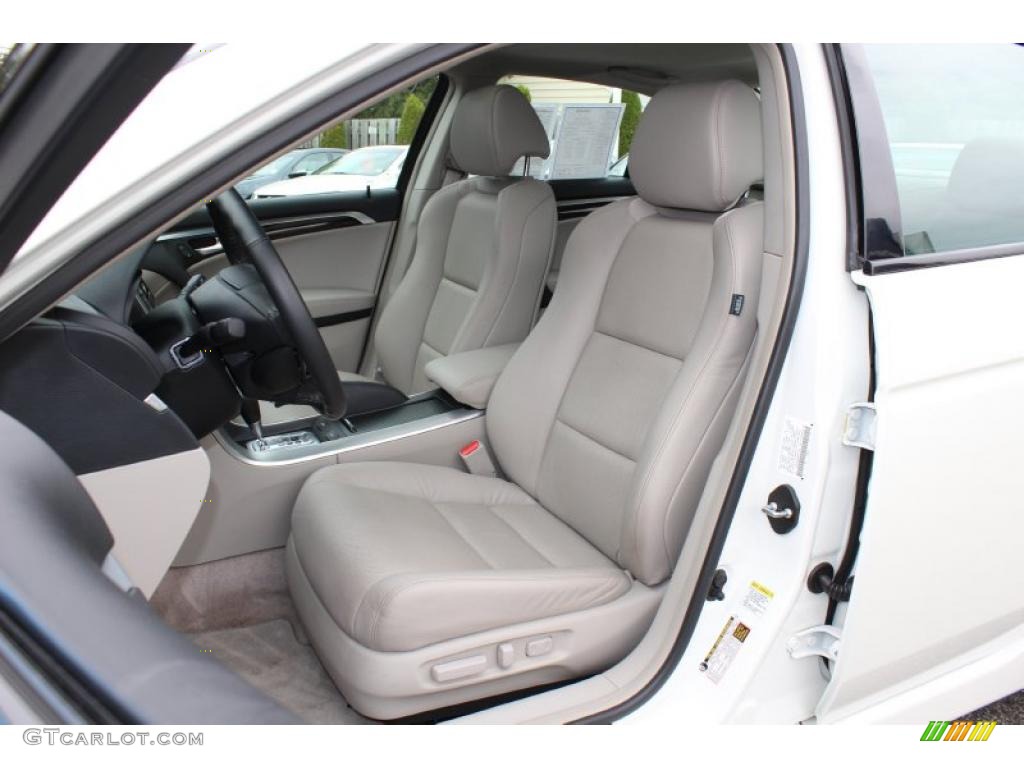 2008 TL 3.2 - White Diamond Pearl / Taupe photo #12