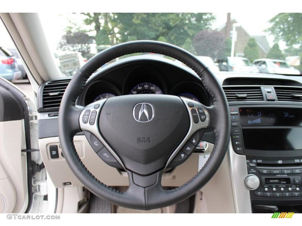 2008 TL 3.2 - White Diamond Pearl / Taupe photo #14