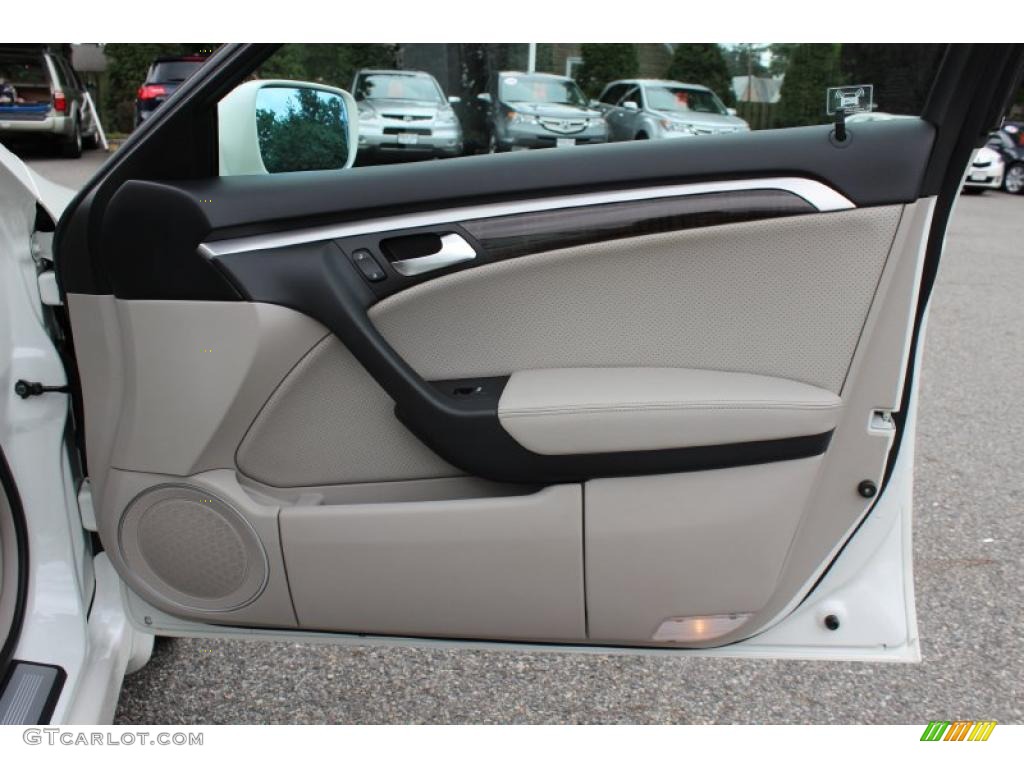 2008 TL 3.2 - White Diamond Pearl / Taupe photo #25