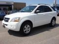 2009 Clear White Kia Sorento LX  photo #2