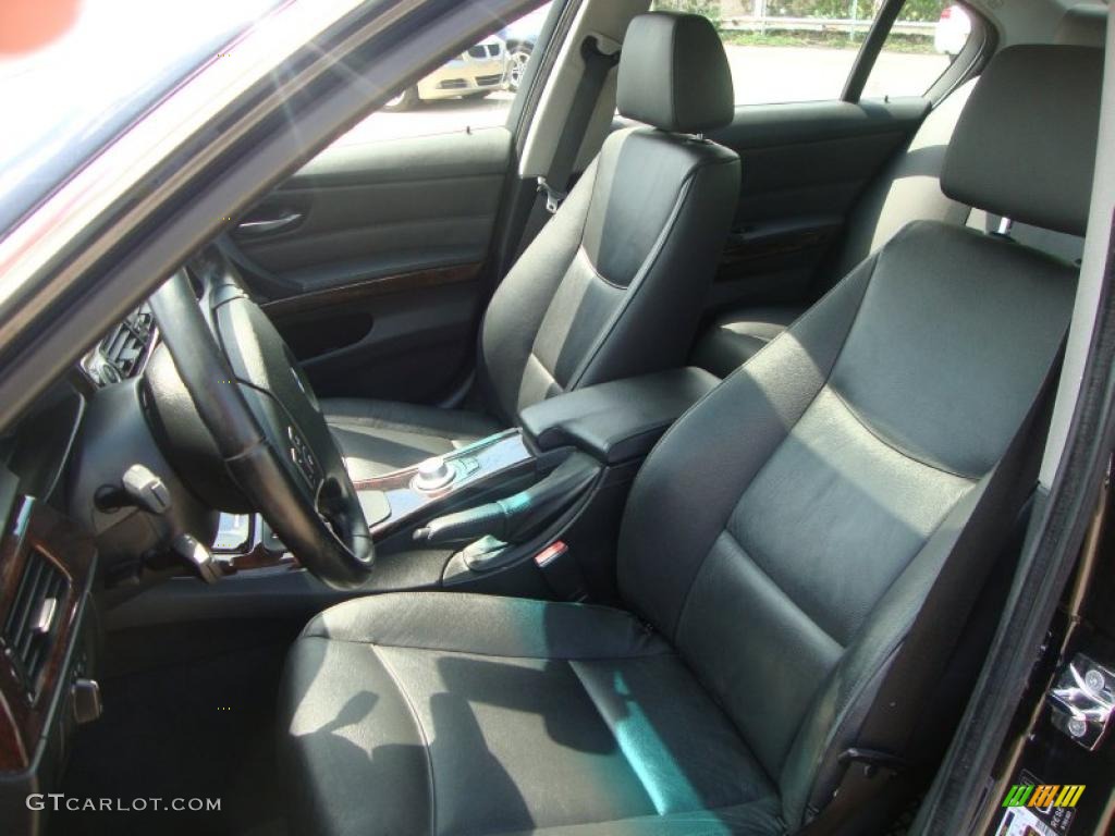 2006 3 Series 330xi Sedan - Jet Black / Black photo #8