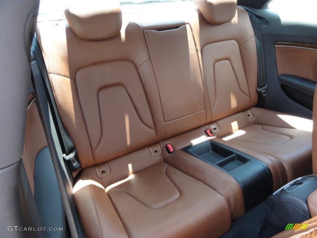 Cinnamon Brown Interior 2009 Audi A5 3.2 quattro Coupe Photo #52744560