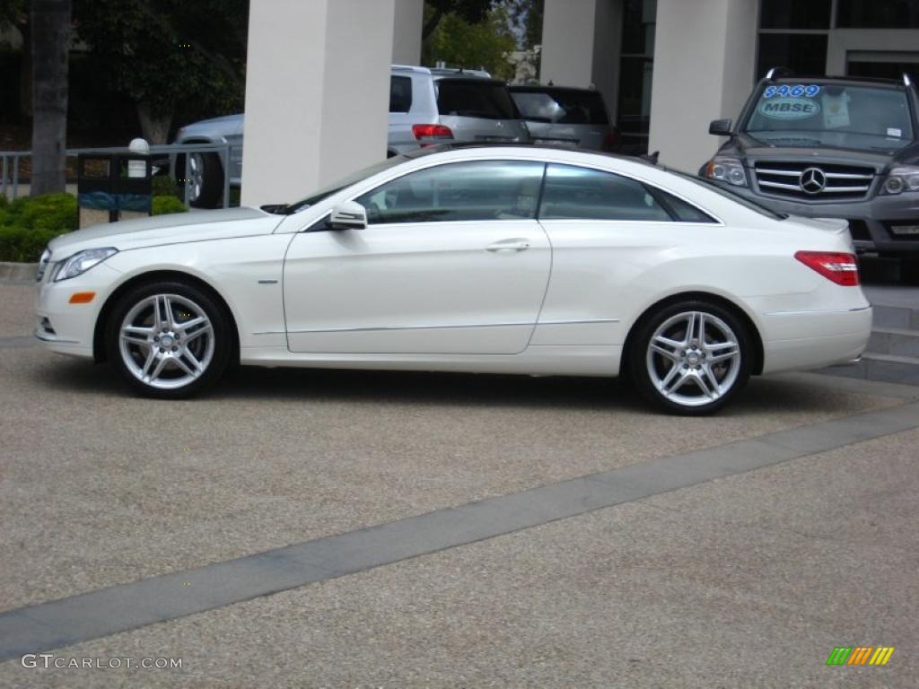 Arctic White 2012 Mercedes-Benz E 350 Coupe Exterior Photo #52744948