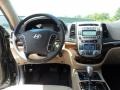 2011 Hyundai Santa Fe Beige Interior Dashboard Photo