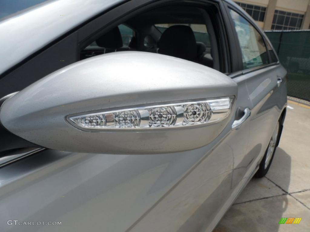 2011 Sonata Limited 2.0T - Radiant Silver / Gray photo #12
